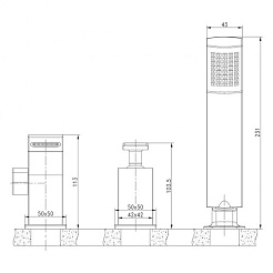Lemark Смеситель на борт ванны Contest LM5845CW – фотография-2